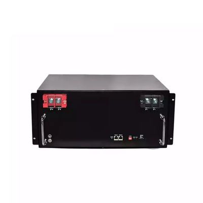 현명한 51.2v 48V 라이프포4 건전지 팩 서버 랙은 5 kw 100ah를 탑재했습니다