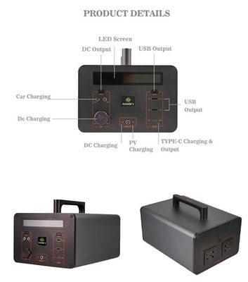 전기 자동차를 위한 재충전이 가능한 라이프포4 배터리 발전기 발전소 1000 Wh 150w 350W 500wh