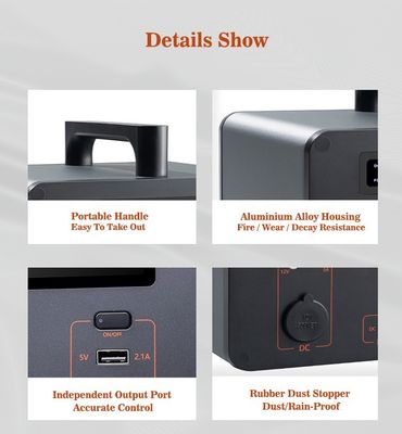 DC USB와 맞춘 C형 동력화차 태양발전기 300w 144000mAh