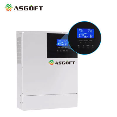 그리드 시스템 5000w 220V에서 떨어져 있는 ASGOFT DC AC 3 단계 태양 인버터