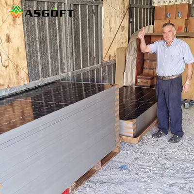유럽 저장소 태양 단일결정 PV 판 PERC PV 모듈 200w 300w 450w 600 와트
