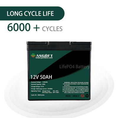 오토바이를 위한 리튬 이온 Lifepo4 전지 50ah 12V 50Ah 10 킬로와트시