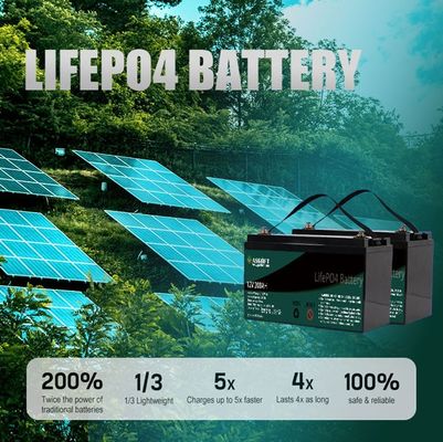 골프 카트 항해 보트를 위한 12.8v 12V 리튬 건전지 팩 200ah 100ah 120ah 240ah 400ah