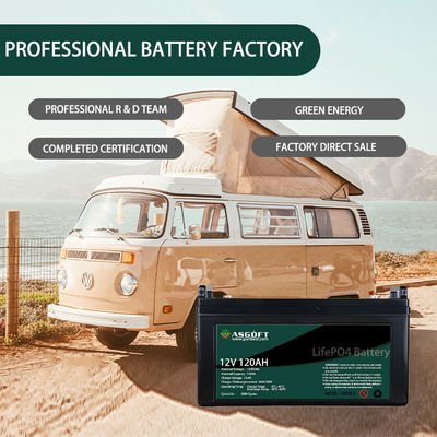 Ev 태양 에너지 저장을 위한 LiFePo4 120AH 12V 리튬 건전지 팩