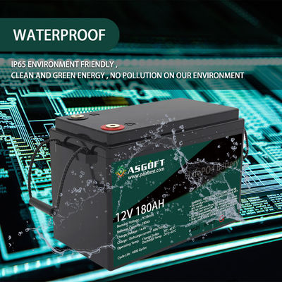 재충전이 가능한 180ah Lifepo4 12V 리튬 건전지 팩 딥 사이클 ODM