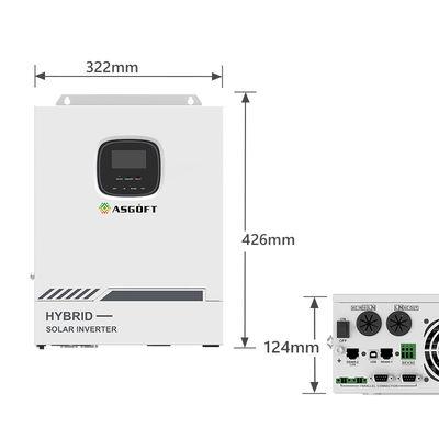 하이브리드 태양 에너지 3 단계 그리드 제휴 인버터 10 kw 15 kw 20 kw 30 kw 오프 그리드