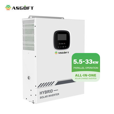 주택과 정부를 위한 하이브리드 태양 5000w 5 kw 인버터 48v 그리드 연결한 역변환기