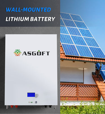 5Kwh 10Kwh 라이프포4 리튬 이온 태양 전지판 파워월 오프 그리드 시스템 배터리