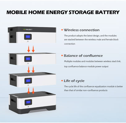 5 kw 15 킬로와트시 10 킬로와트시 20 킬로와트시 태양 라이프포4 리튬 이온 파워월 전지 48v