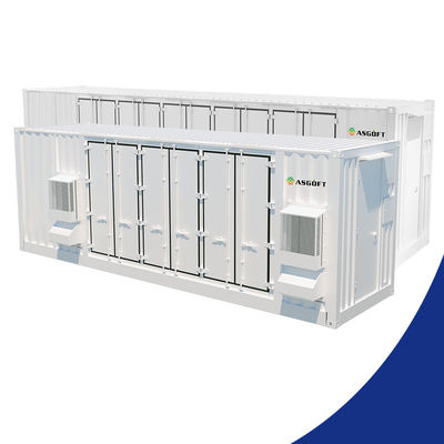 20Ft 리튬 라이프포4 태양 전지 저장 용기 OEM