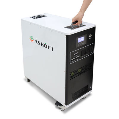 로크 가능 휠과 핸들과 220Ah 용량 25.6V 전압 MPPT 배터리와 단번에 가지고 다닐 수 있는 배터리 저장