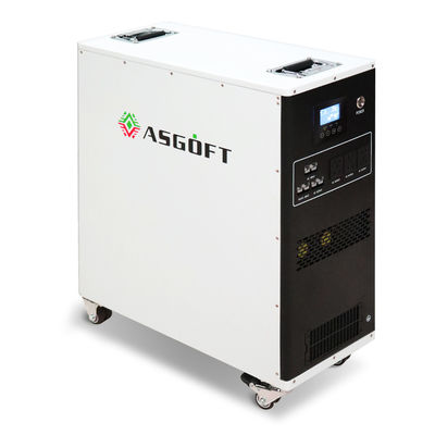 로크 가능 휠과 핸들과 220Ah 용량 25.6V 전압 MPPT 배터리와 단번에 가지고 다닐 수 있는 배터리 저장