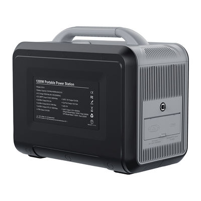 1200W 2000Wh 5V 12V 충전 전원 은행 USB * 4 PD * 4 DC * 2 야외 전원 공급 장치 휴대용 충전기