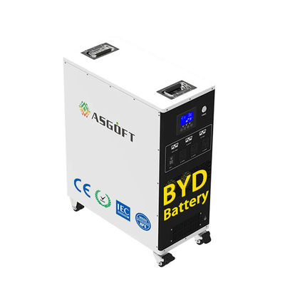 6KWH Lifepo4 오프 그리드 하이브리드 인버터 3 kw 태양 에너지 저장 시스템