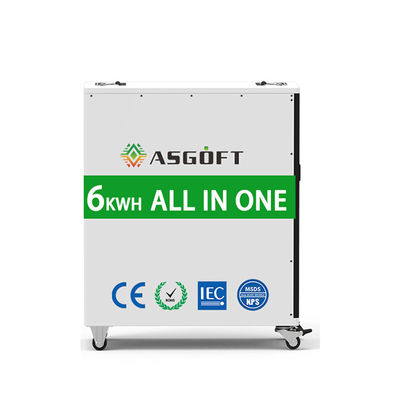 6Kwh lifepo4 Battery&amp;3KW 인버터 야외 충전 휴대용 전력 은행