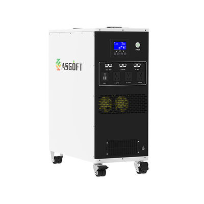 3000W 변환장치 휴대용 이동할 수 있는 힘을 가진 똑똑한 위탁 6Kwh lifepo4 건전지
