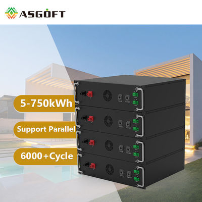 고전압 랙 스타일 라이프포4 배터리 15kwh 20kwh 30kw 50kw 100Kw 산업 에너지 시스템