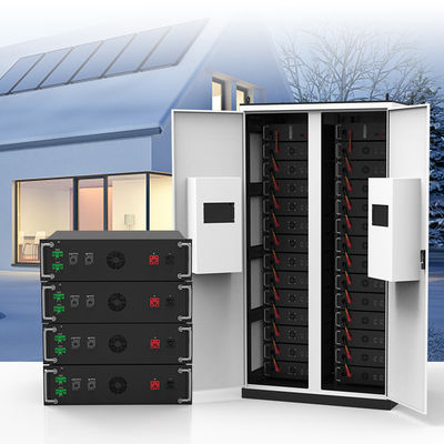 100kwh 상업용 태양 에너지 저장 배터리 200KWH 라이프포4 하이브리드 인버터 배터리 에너지 시스템
