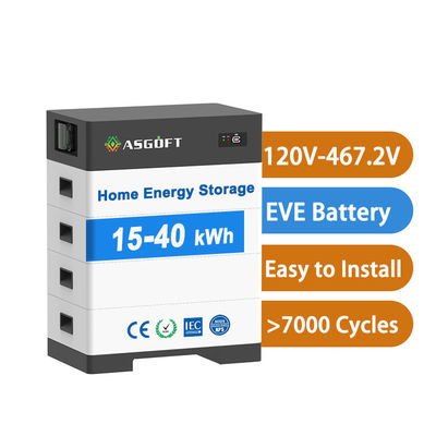 고전압 태양전지 15kw-40kw 가정용 태양광 에너지 시스템 리?? 배터리와 태양광 전력 은행