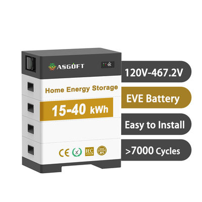집용 에너지 저장 15kwh - 40kwh 라크 태양 전지 패널 하이브리드 역 태양 시스템