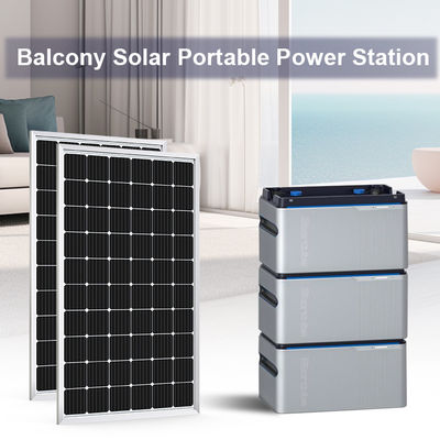 마이크로 인버터 에너지 저장 배터리 1024wh 5120Wh 발코니 태양전지 휴대전지 800W 발전소