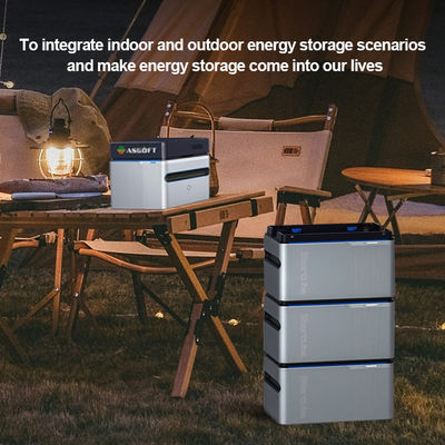 마이크로 인버터 에너지 저장 배터리 1024wh 5120Wh 발코니 태양전지 휴대전지 800W 발전소