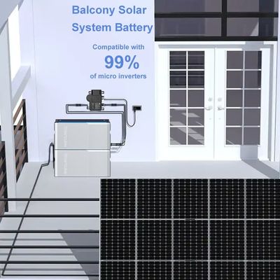 발코니 발전소 800W 마이크로 인버터 발코니 태양 시스템 배터리 1000W