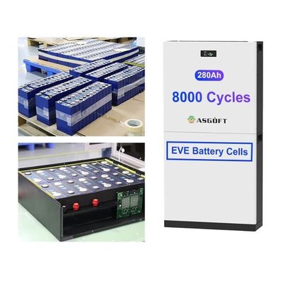 51.2V 300Ah 15kwh 리?? 이온 LiFePO4 배터리 팩 에너지 저장 태양 전지