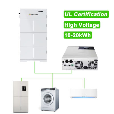 미국 홈 하이브리드 10kw 15kw 20kw 고전압 Ess Byd 20 KWh 리?? 배터리