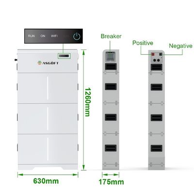 UL 인증 가정용 5kw 10kw 20kw 태양광 PV 저장 LiFePO4 리?? 배터리