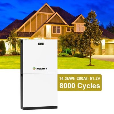 10년 보증 8000+ 사이클 48V 15kWh 에너지 저장 시스템 배터리 팩