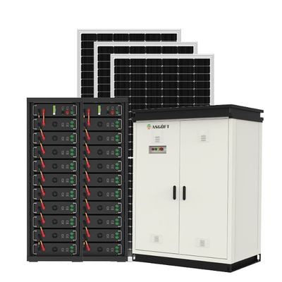 50KW 100KW 야외 리?? 배터리 저장 시스템 하이브리드 마이크로 그리드 발전소
